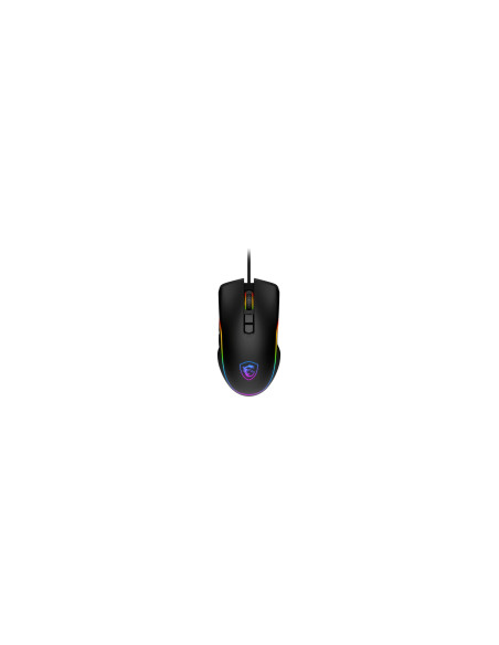 MSI FORGE GM300 ratón Juego Ambidextro USB tipo A Óptico 7200 DPI