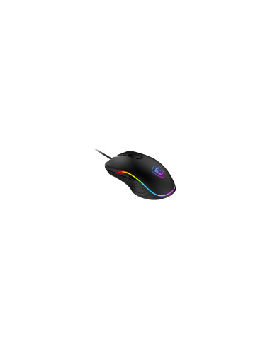 MSI FORGE GM300 ratón Juego Ambidextro USB tipo A Óptico 7200 DPI