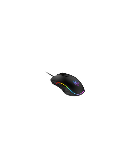 MSI FORGE GM300 ratón Juego Ambidextro USB tipo A Óptico 7200 DPI