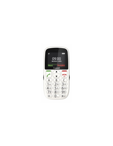 Gigaset GL395 5,59 cm (2.2") 90 g Blanco Teléfono para personas mayores