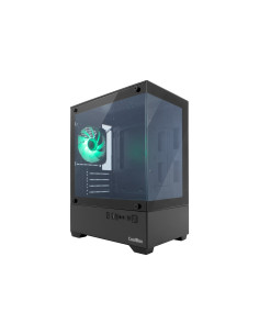 CoolBox Gaming Caja MATX GM200 Vision Lite Negra USB-C 3.2 Gen1 Sin