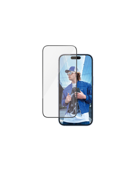 PanzerGlass ® Screen Protector iPhone 16 | 15 | Ultra-Wide Fit