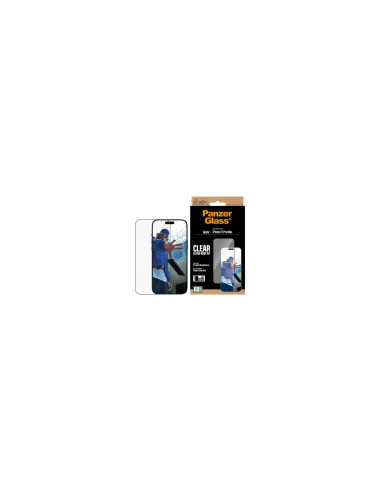 PanzerGlass ® Screen Protector iPhone 17 Pro Max | Ultra-Wide Fit w.