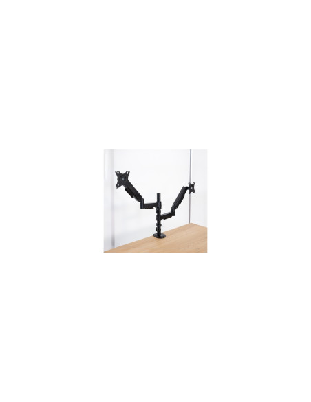 TooQ DB1533TNR-B soporte para monitor 81,3 cm (32") Escritorio Negro