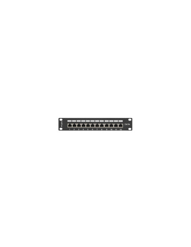 Lanberg PPF5-9012-B panel de parcheo 1U