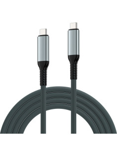 Ewent EC1071 cable USB USB4 Gen 3x2 1 m USB C 40 Gbit/s 240 W Negro