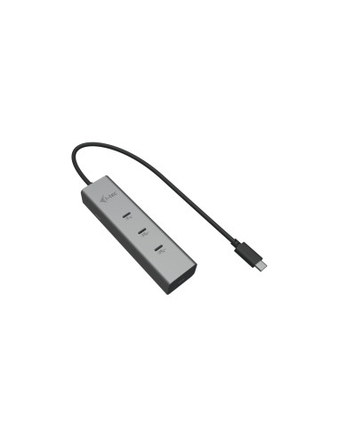 i-tec Metal USB-C Charging HUB 5port with USB-C video 8K + Power