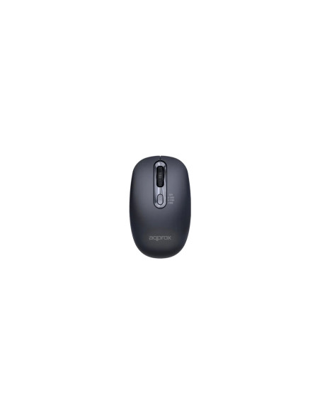 Approx APPXM200 Ratón Inalámbrico 2.4Ghz negro