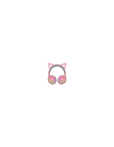 Razer Kraken Kitty V3 Pro - Quartz Auriculares Inalámbrico y alámbrico Diadema Juego USB tipo A Bluetooth Rosa