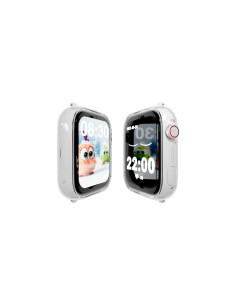 SaveFamily SaveWatch Plus Reloj + Protector GPS y Llamadas 4G Blanco Pulsera Tela OceanVerde 2
