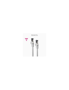 Nanocable Cable de Red Latiguillo Cat.8.1 2GHz LSZH SSTP AWG26, Gris, 2