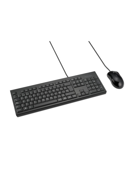 Kensington Kit de teclado y ratón con cable KM100 EQ