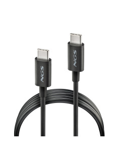 NGS ZYRO 60W-1 cable USB USB 2.0 1 m USB C 0,48 Gbit/s Negro