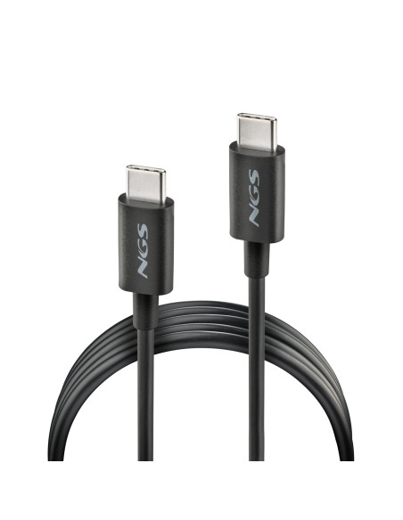 NGS ZYRO 60W-1 cable USB USB 2.0 1 m USB C 0,48 Gbit/s Negro