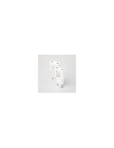Nanocable Cargador 2xUSB-C/PD 20W, Blanco 2
