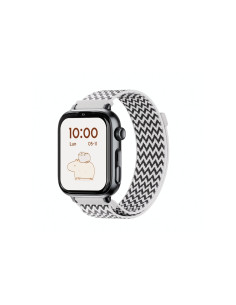 SaveFamily SaveWatch Plus 2 Reloj Inteligente para niños 4G Esfera Negra correa Tela ZigZag