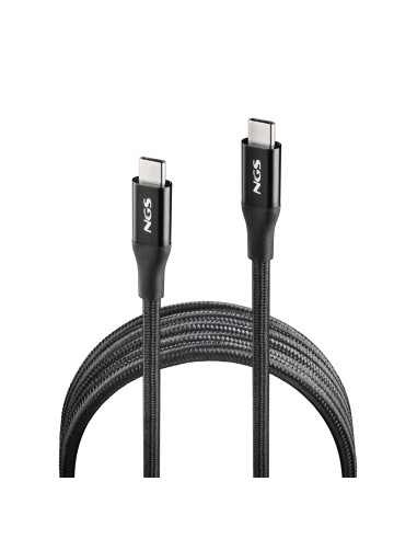 NGS KNOT 240W-2 cable USB 2 m USB C 40 Gbit/s Negro