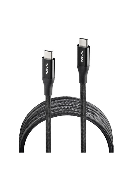 NGS KNOT 240W-2 cable USB 2 m USB C 40 Gbit/s Negro