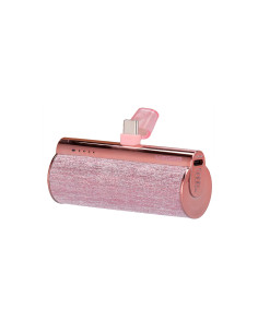 VEGER PlugOn-L VG-W0556 PowerBank 5000mah Type-C connector built-in Rosa