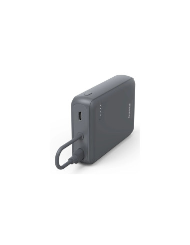Hama Travel Polímero de litio 10000 mAh Antracita