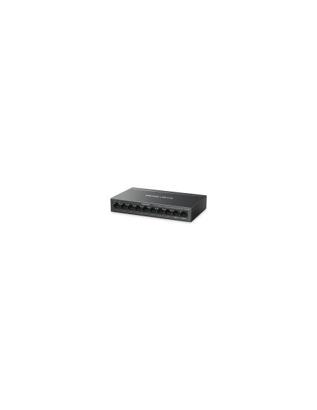 Mercusys MS110CMP switch Fast Ethernet (10/100) Energía sobre Ethernet (PoE) Negro