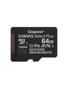 Kingston Technology 64GB micSDXC Canvas Select Plus Gen3 100R A1