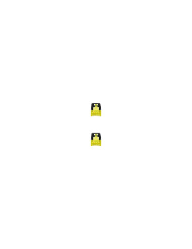 Nanocable Cable de red latiguillo RJ45 LSZH Cat.6A SFTP AWG26, Negro,