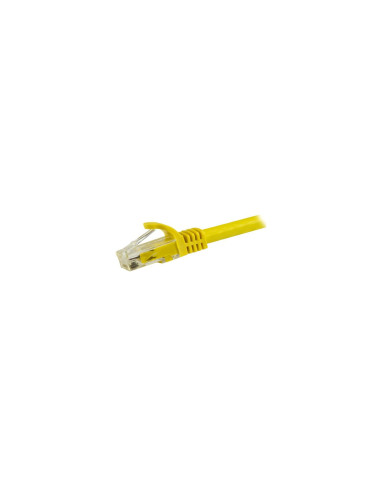 StarTech.com N6PATC15MYL cable de red Amarillo 15 m Cat6 U/UTP (UTP)