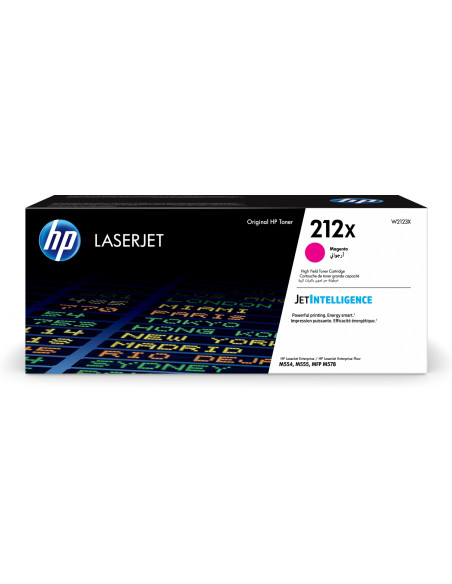 HP Cartucho de tóner Original LaserJet 212X magenta de alta capacidad