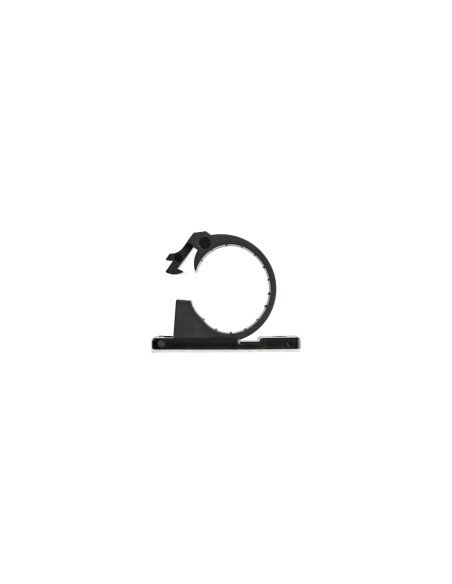 StarTech.com 100 Clips de Gestión de Cableado Adhesivos - Negro -