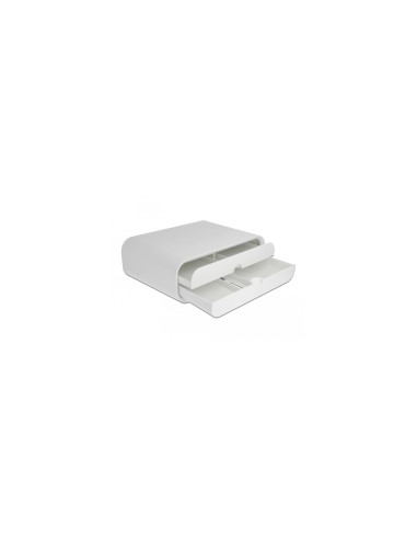 DeLOCK 18325 soporte para monitor Independiente Blanco