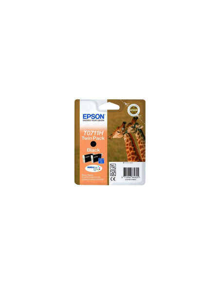Epson Giraffe Doble juego de cartuchos Negro T0711H Tintas DURABrite