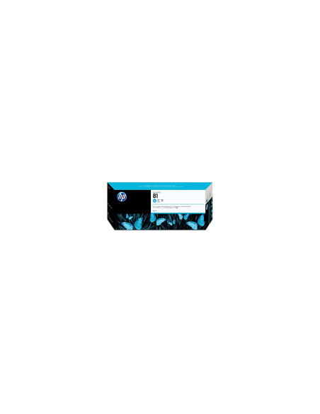 HP Cartucho de tinta 81 basada en colorantes cian de 680 ml