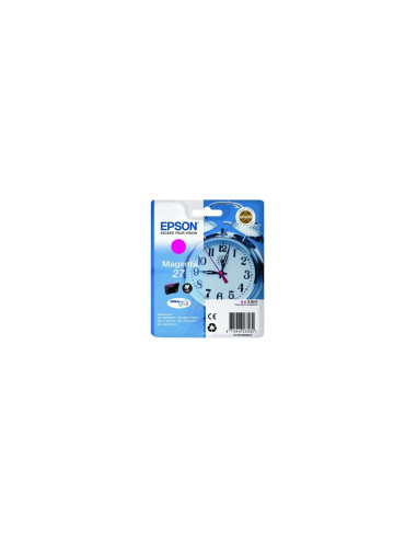 Epson Alarm clock Singlepack Magenta 27 DURABrite Ultra Ink