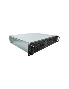 UNYKAch 2U 19″ UK 2129 Estante Negro, Plata 2