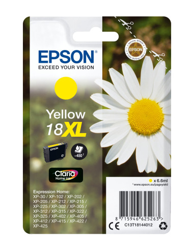 Epson Daisy Cartucho 18XL amarillo (etiqueta RF)