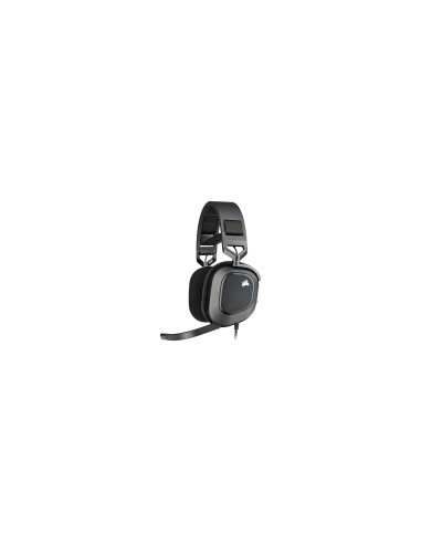 Corsair HS80 RGB USB Auriculares Alámbrico De mano Juego Carbono
