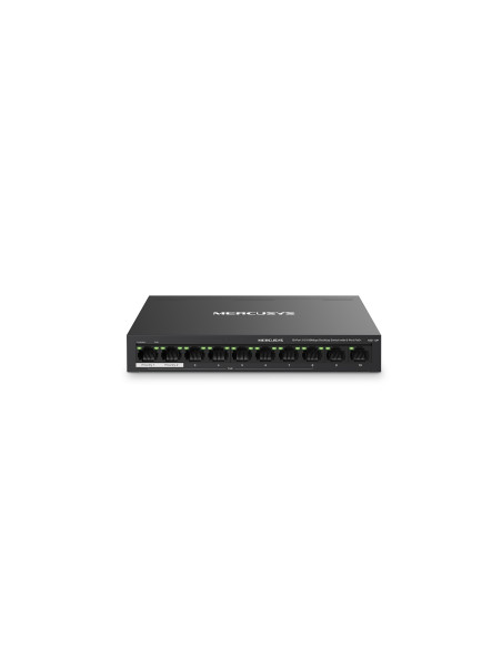 Mercusys MS110P switch Gestionado Fast Ethernet (10/100) EnergÍ­a sobre Ethernet (PoE) Negro