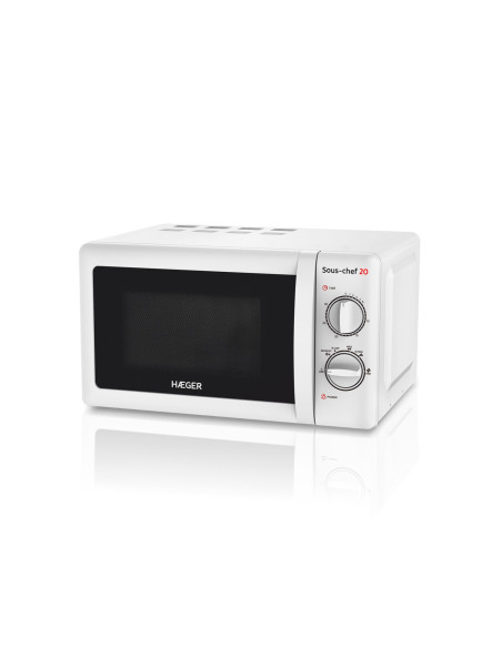 Haeger MW-70W.006A microondas Encimera Solo microondas 20 L 1150 W Negro