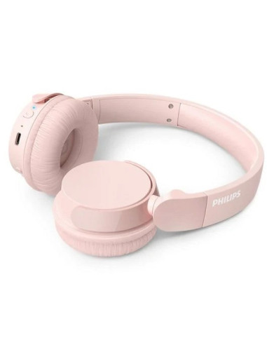 AURICULARES + MICROFONO PHILIPS TAH4209PK BLUETOOTH ROSE