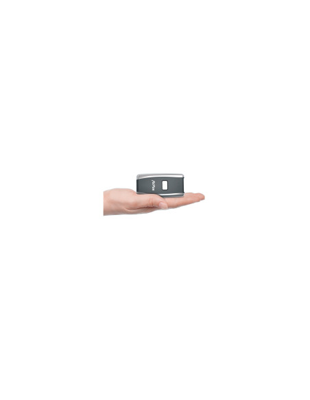 AVPos AVP-BT01-2D lector de código de barras Lector de códigos de barras manos libres 1D/2D CMOS Negro, Gris claro
