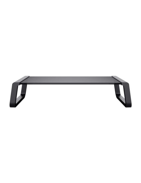 SOPORTE SOBREMESA TRUST MONTA TV/MONITOR CRISTAL ERGONOMIC BLACK