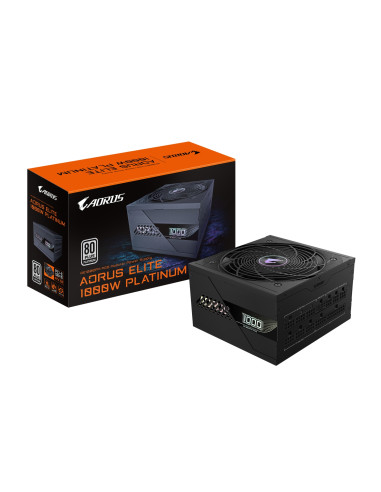 GIGABYTE AORUS ELITE P1000W ICE Fuente de Alimentación - PCIe 5.0, 80