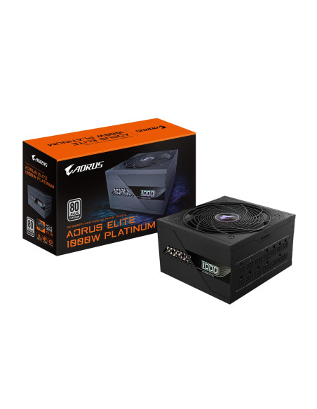 GIGABYTE AORUS ELITE P1000W ICE Fuente de Alimentación - PCIe 5.0, 80