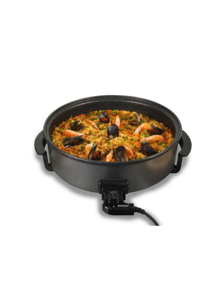 Sogo Multi Cazuela Eléctrica y Pizzera 42 Cm 1500W (PIZ-SS-10105)