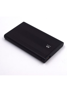 Ewent EW7041 caja para disco duro externo Negro 2.5" USB con
