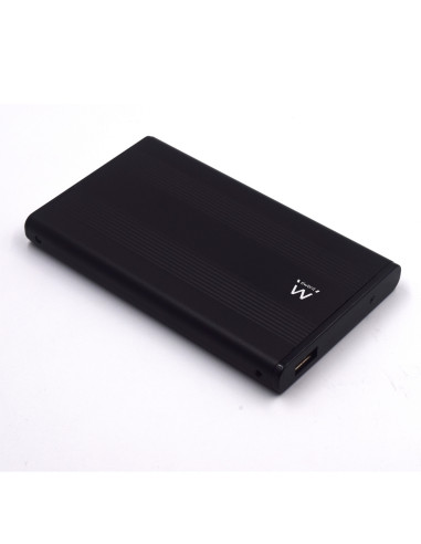 Ewent EW7041 caja para disco duro externo Negro 2.5" USB con