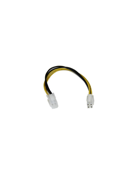StarTech.com Cable 20cm Extensión Alargador Alimentación Corriente