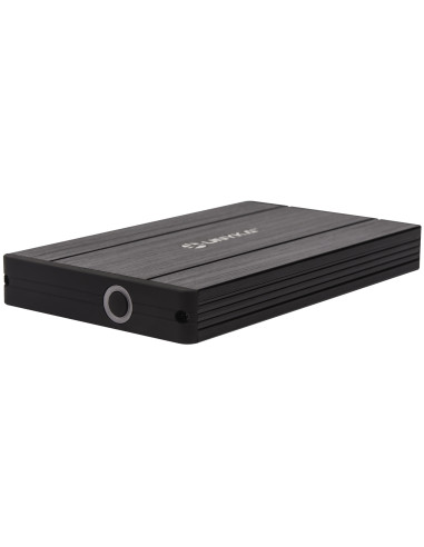 UNYKAch 25201 Caja de disco duro (HDD) Negro 2.5"