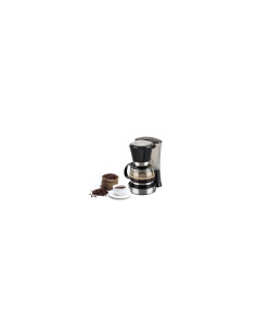 CAFETERA DE GOTEO JATA 600W 2/8 TAZAS FILTRO PERMANENTE DEPOSITO AGUA GRADUADO JARRA DE CRISTAL CON TAPA NEGRA CA288N 2
